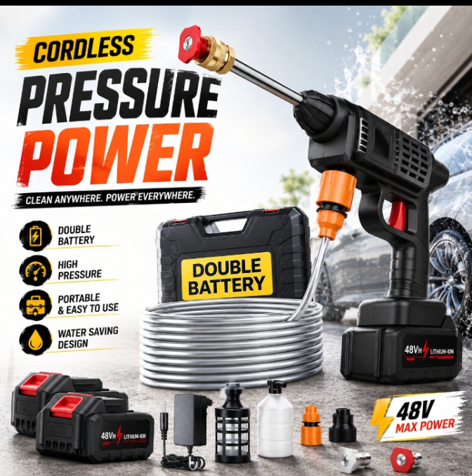 Pressure washer gun